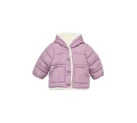 Steppjacke mit Teddyplüsch-Futter
