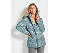Steppjacke mit Wellenstepp grün 21
