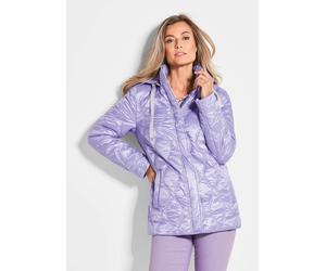 Steppjacke mit Wellenstepp lila 21