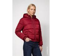 Steppjacke MONARI "Jacke Stepp", Damen, Gr. 38, dunkelrot, Web, Obermaterial: 100% Polyester. Futter: 100% Polyester. Füllung: 100% Polyester, unifarben, regular fit taillenbedeckt, hoch geschlossener