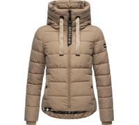 Steppjacke NAVAHOO "Amayaa", Damen, Gr. M (38), grau (taupe), Obermaterial: 100% Polyester. Innenfutter: 100% Polyester. Ärmelfutter: 100% Polyester. Wattierung: 100% Polyester, figurumspielend hüftbe