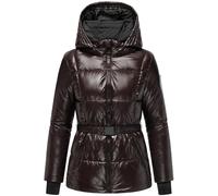 Steppjacke NAVAHOO "Eisglanz 14", Damen, Gr. XL (42), braun, Obermaterial: 100% Nylon. Innenfutter: 100% Polyester. Wattierung: 100% Polyester. Ärmelfutter: 100% Polyester, figurumspielend Po-bedecken