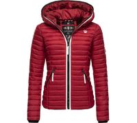 Steppjacke NAVAHOO "Kimuk Prc", Damen, Gr. XS (34), rot (blutrot), Oberstoff: 100% Nylon. Futter: 100% Polyester. Wattierung: 100% Polyester. Ärmelfutter: 100% Polyester, figurbetont hüftlang, Ärmel o