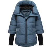 Steppjacke NAVAHOO "Lotusherz XIV", Damen, Gr. L (40), hellblau, Obermaterial: 100% Polyester; Innenfutter: 100% Polyester; Wattierung: 100% Polyester; Ärmelfutter: 100% Polyester, figurumspielend hüf