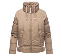 Steppjacke NAVAHOO "Luftzauber 14" Gr. M (38), grau (taupe) Damen Jacken (92437021-M) taupe