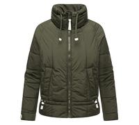 Steppjacke NAVAHOO "Luftzauber 14" Gr. M (38), grün (olivgrün) Damen Jacken (89794868-M) olivgrün
