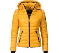 Navahoo Damen Steppjacke Lulana - Leicht, Stylisch & Abnehmbare Kapuze XS