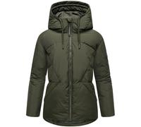Steppjacke NAVAHOO "Pastellzauber 14", Damen, Gr. L (40), grün (schwarz olive), Obermaterial: 100% Polyester. Innenfutter: 100% Polyester. Wattierung: 100% Polyester. Ärmelfutter: 100% Polyester, Basi