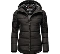 Steppjacke NAVAHOO "Renesmee", Damen, Gr. S (36), schwarz, Oberstoff: 100% Polyester, Futter: 100% Polyester, Wattierung: 100% Polyester, Ärmelfutter: 100% Polyester, figurbetont hüftlang, hoch geschl