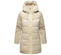 Steppjacke NAVAHOO "Samtkätzchen", Damen, Gr. M (38), grau (hellgrau), Obermaterial 1: 100% Polyester; Obermaterial 2: 95% Polyester, 5% Elasthan; Futter: 100% Polyester, Ärmelfutter: 100% Polyester,