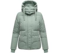 Navahoo Damen Steppjacke Zauberlicht mit Fleecefutter & Kapuze XL