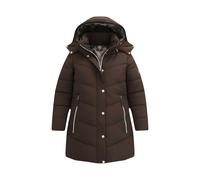 Steppjacke NAVIGAZIONE "NAVIGAZIONE Steppjacke", Damen, Gr. 50, braun (mokka), Obermaterial: 100% Polyester PES., uni, regular fit, Jacken Steppjacke, abnehmbare Kapuze (84010352-50) mokka