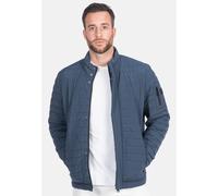 Steppjacke NEW CANADIAN, Damen, Gr. 48, blau (dunkelblau, denim), 85% Polyamid, 15% Elasthan, unifarben, kurz, hoch geschlossener Ausschnitt, Jacken Steppjacke, mit praktischer Armtasche (55026529-48)