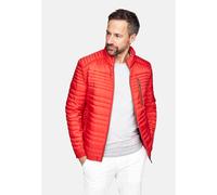 Steppjacke NEW CANADIAN, Herren, Gr. 31, rot, 100% Polyester, unifarben, kurz, hoch geschlossener Ausschnitt, Jacken Steppjacke, mit wasserabweisender Funktion (63492745-31) rot