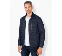 Steppjacke NEW CANADIAN, Herren, Gr. 48, blau (marine), 100% Polyester, unifarben, Jacken Steppjacke (48649353-48) marine