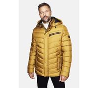 Steppjacke NEW CANADIAN, Herren, Gr. 60, gelb, 100% Polyester, unifarben, normal, ohne Ausschnitt, Jacken Steppjacke, mit Fleece-Einsatz am Innenkragen (19893933-60) gelb