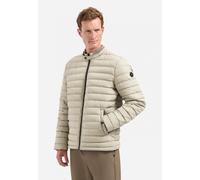 Steppjacke NO EXCESS "No Excess Steppjacke Jacket Short Fit Padded", Herren, Gr. M, beige (stone), 88% Polyester, 12% Polyamid, Jacken Steppjacke (60241302-M) stone