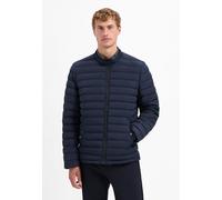 Steppjacke NO EXCESS "No Excess Steppjacke Jacket Short Fit Padded", Herren, Gr. M, blau (night), 88% Polyester, 12% Polyamid, Jacken Steppjacke (95101143-M) night
