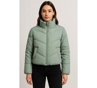 Steppjacke ONLY "ONLAGNES LIFE SOLID PUFFER OTW ZL", Damen, Gr. XL, grün (lilypad), Steppware, Obermaterial: 100% Polyester, unifarben, regular fit, Jacken Steppjacke (36326714-XL)