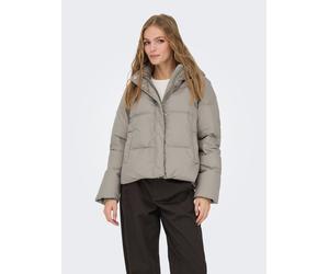 Steppjacke ONLY "ONLALICE SHORT DOWN JACKET NOOS OTW", Damen, Gr. S, grün (vetiver), Steppware, Obermaterial: 100% Polyester, unifarben, lässig geschnitten taillenbedeckt, Jacken Steppjacke (49731319-