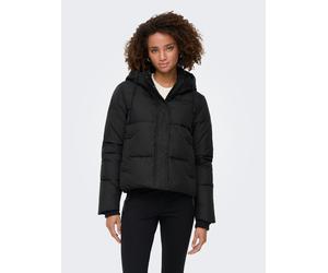 Steppjacke ONLY "ONLALICE SHORT DOWN JACKET NOOS OTW", Damen, Gr. S, schwarz, Steppware, Obermaterial: 100% Polyester, unifarben, lässig geschnitten taillenbedeckt, Jacken Steppjacke (43196847-S) schw