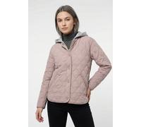Steppjacke ONLY "ONLRISSO LIFE HOOD QUILT JACKET CC OTW", Damen, Gr. M, adobe rose, Web, Obermaterial: 100% Polyamid, unifarben, normal, Rundhals, Jacken Steppjacke, mit abnehmbarer Kapuze (91481446-M