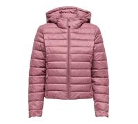 Steppjacke ONLY "ONLTAHIA LW QUILTED HOOD JKT OTW CC OTW", Damen, Gr. XL, rose braun, Web, Obermaterial: 100% Nylon, unifarben, regular fit, Jacken Steppjacke (72816921-XL) rose braun