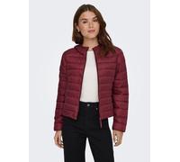 Steppjacke ONLY "ONLTAHIA LW QUILTED HOOD JKT OTW CC OTW", Damen, Gr. XL, rot (cabernet), Web, Obermaterial: 100% Nylon, unifarben, regular fit, Jacken Steppjacke (79769415-XL)