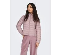 Steppjacke ONLY "ONLTAHIA LW QUILTED JACKET OTW NOOS", Damen, Gr. M, rosa (burnished lila), Steppware, Obermaterial: 100% Nylon, unifarben, regular fit kurz, eingefasste Kante, Jacken Steppjacke, Kuns