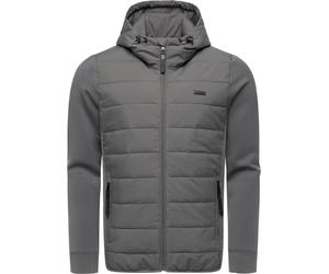 Steppjacke Outdoor-Jacke mit Kapuze "Rendy Tech YOUMODO" Stone Grey XXXL
