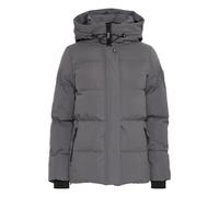 Steppjacke OXMO "Steppjacke OXGILLIE", Damen, Gr. S, grau (iron gate), Obermaterial: 100% Polyester PES., Jacken Steppjacke (39018900-S) iron gate