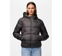 Pieces Regular Fit Steppjacke mit Kapuze Modell 'BEE NEW' in Metallic Braun, Größe L