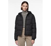 Steppjacke PIECES "PCBEE NEW SHORT PUFFER JACKET NOOS BC", Damen, Gr. XL, schwarz, Steppware, Obermaterial: 100% Polyester, unifarben, regular fit normal, Jacken Steppjacke, Kunstfaser (77967165-XL) s