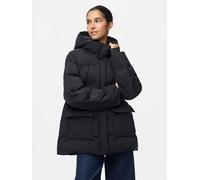 Steppjacke PIECES "PCNORMA PUFFER JACKET NOOS BC", Damen, Gr. M, schwarz, Steppware, Obermaterial: 100% Polyester, unifarben, Po-bedeckend, Jacken Steppjacke, Kunstfaser, regular fit (50102609-M) schw