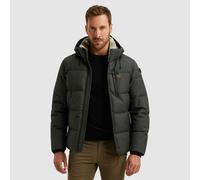 Steppjacke PME LEGEND "YETCRAFT", Herren, Gr. XL, gray pinstripe, Web, Obermaterial: 85% Polyester, 15% Viskose, normal hüftlang, Jacken Steppjacke, Verschließbare Eingriff-, Brust- und Innentasche (1