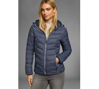 Steppjacke POLARINO, Damen, Gr. 42, blau (rauchblau), Web, Obermaterial: 100% Polyamid. Futter: 100% Polyamid. Wattierung: 100% Polyester, eingefasste Kante, Jacken Steppjacke, Übergangsjacke für kühl