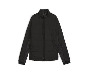 Steppjacke PUMA "Kyley Gesteppte Golfjacke Damen", Damen, Gr. S, schwarz, Obermaterial: 100% Polyester; Futter: 100% Polyester; Taschenfutter: 100% Polyester; Füllung: 100% Polyester; Ärmelbund: 13% E