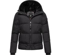 Wasserdichte Winter Steppjacke mit Kapuze "Briony" Black L