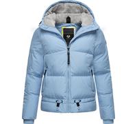 Ragwear Damen Winterjacke warme wasserdichte Steppjacke mit Kapuze Briony YOUMODO Cloud Gr. XL