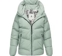 Steppjacke RAGWEAR "Cessi", Damen, Gr. XS (34), grün (graugrün), Obermaterial: 100% Polyester. Innenfutter: 100% Polyester. Wattierung: 100% Polyester, Basic, gerade hüftbedeckend, hoch geschlossener 