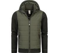Steppjacke RAGWEAR "Doryan Mel", Herren, Gr. S (48), grün (olivgrün), Obermaterial 1: 100% Polyester. Obermaterial 2: 100% Polyester. Innenmaterial: 100% Polyester. Innenfutter: 100% Polyester. Wattie