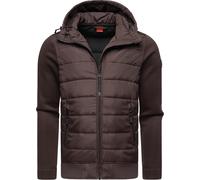 Steppjacke RAGWEAR "Hallmar Hood", Herren, Gr. XXXL (58), braun (dunkelbraun), Obermaterial: 100% Polyester; Obermaterial Ärmel: 100% Polyester; Innenfutter: 100% Polyester; Wattierung: 100% Polyester
