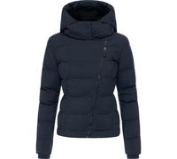 Steppjacke RAGWEAR "Harlen YOUMODO", Damen, Gr. M (38), navy, Obermaterial: 100% Polyester; Innenfutter: 100% Polyester; Wattierung: 100% Polyester, tailliert hüftlang, Rundhals, Ärmel ohne Ärmelschli