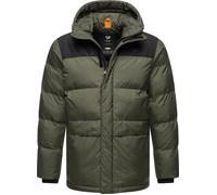 Steppjacke RAGWEAR "Mikkesh", Damen, Gr. S (48), grün (olivgrün), Obermaterial oben: 100% Polyester; Obermaterial unten: 100% Nylon; Innenfutter: 100% Polyester; Wattierung: 100% Polyester, Basic, läs