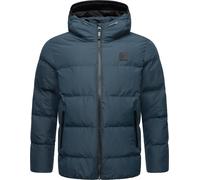 Steppjacke RAGWEAR "Norg", Herren, Gr. XXXL (58), blau (nachtblau), Obermaterial: 100% Polyester, Innenfutter: 100% Polyester, Wattierung: 100% Polyester, Basic, gerade hüftbedeckend, hoch geschlossen