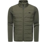 Steppjacke RAGWEAR "Rendan Tech YOUMODO", Damen, Gr. 4XL (60), olivgrün, Obermaterial 1: 100% Polyester; Obermaterial 2: 47% Polyester, 47% Modal, 6% Elasthan; Innenfutter: 100% Polyester; Wattierung: