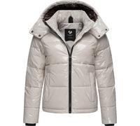 Steppjacke RAGWEAR "Roobie", Damen, Gr. XL (42), grau, Außenmaterial: 100% Polyester; Innenfutter: 100% Polyester; Wattierung: 100% Polyester, gerade hüftlang, Ärmel ohne Ärmelschlitz Rippstrickbündch