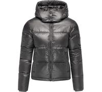 Steppjacke RAGWEAR "Roobie II", Damen, Gr. XL (42), grau (stein), Obermaterial: 100% Polyester. Innenfutter: 100% Polyester. Wattierung: 100% Polyester, gerade hüftlang, hoch geschlossener Ausschnitt,