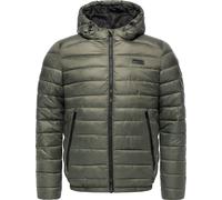 Steppjacke RAGWEAR "Vellos YOUMODO", Herren, Gr. L (52), olivgrün, Obermaterial: 100% Polyester; Innenfutter: 100% Polyester; Wattierung: 100% Polyester; Ärmelfutter: 100% Polyester, gerade hüftlang, 