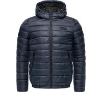 Steppjacke RAGWEAR "Vellos YOUMODO", Damen, Gr. S (48), navy, Obermaterial: 100% Polyester; Innenfutter: 100% Polyester; Wattierung: 100% Polyester; Ärmelfutter: 100% Polyester, gerade hüftlang, hoch